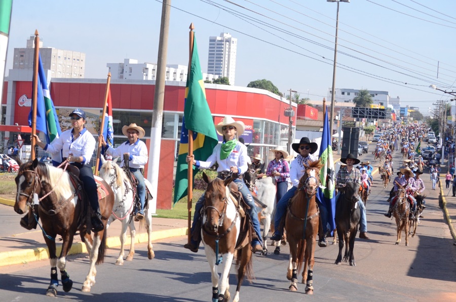 Imagem: cavalgada Exposul inicia preparativos para receber comitivas na 34º Cavalgada