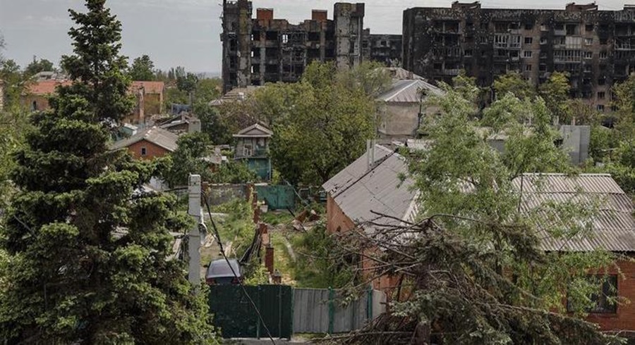 Imagem: cidade de Maripul Quase 200 corpos são achados em abrigo subterrâneo em Mariupol