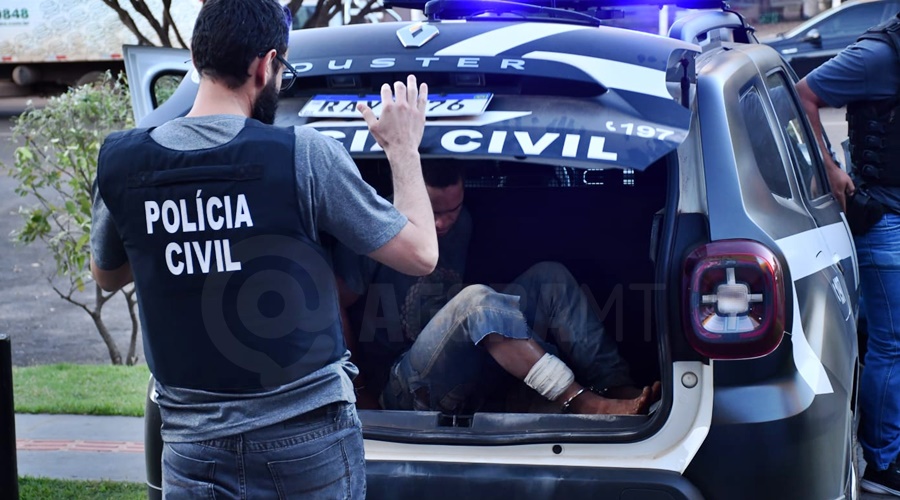 Imagem: Dieguinho preso Polícia Civil prende ‘figurinha carimbada’ da Vila Canaã com drogas e dinheiro
