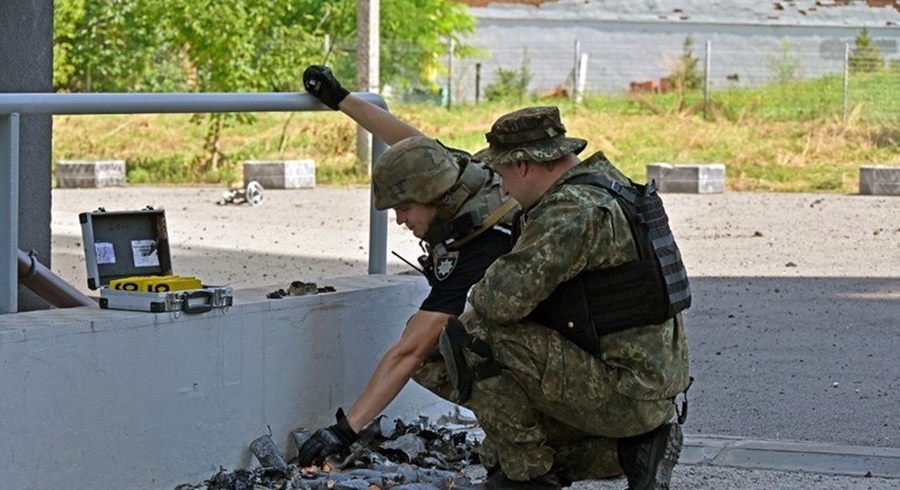 Imagem: ataque russo Ucrânia afirma ter frustrado plano russo para matar ministro da Defesa