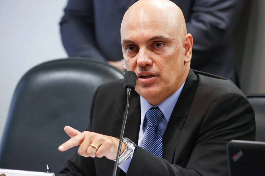 Imagem: Alexandre de Moraes Moraes nega mais um recurso de Bolsonaro contra inelegibilidade