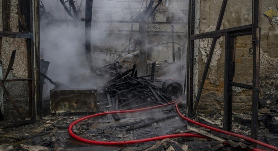 Image: Russian bombings hit Ukrainian territory daily Russian attacks damage about half of the Ukrainian power grid