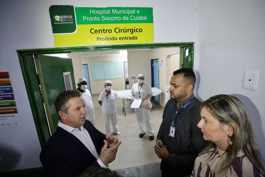 Imagem: cirurgia eletiva Governador anuncia cirurgias eletivas em Cuiabá e pede que órgãos de controle intensifiquem fiscalização