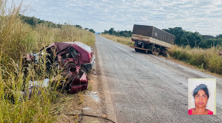 Imagem: cats 72 Motorista morre após invadir pista contrária e carro ser atingido por carreta