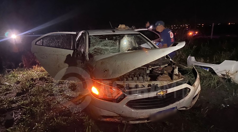 Imagem: acidente vitima fatal tangara Motorista morre após tentar ultrapassagem e perder o controle do veículo